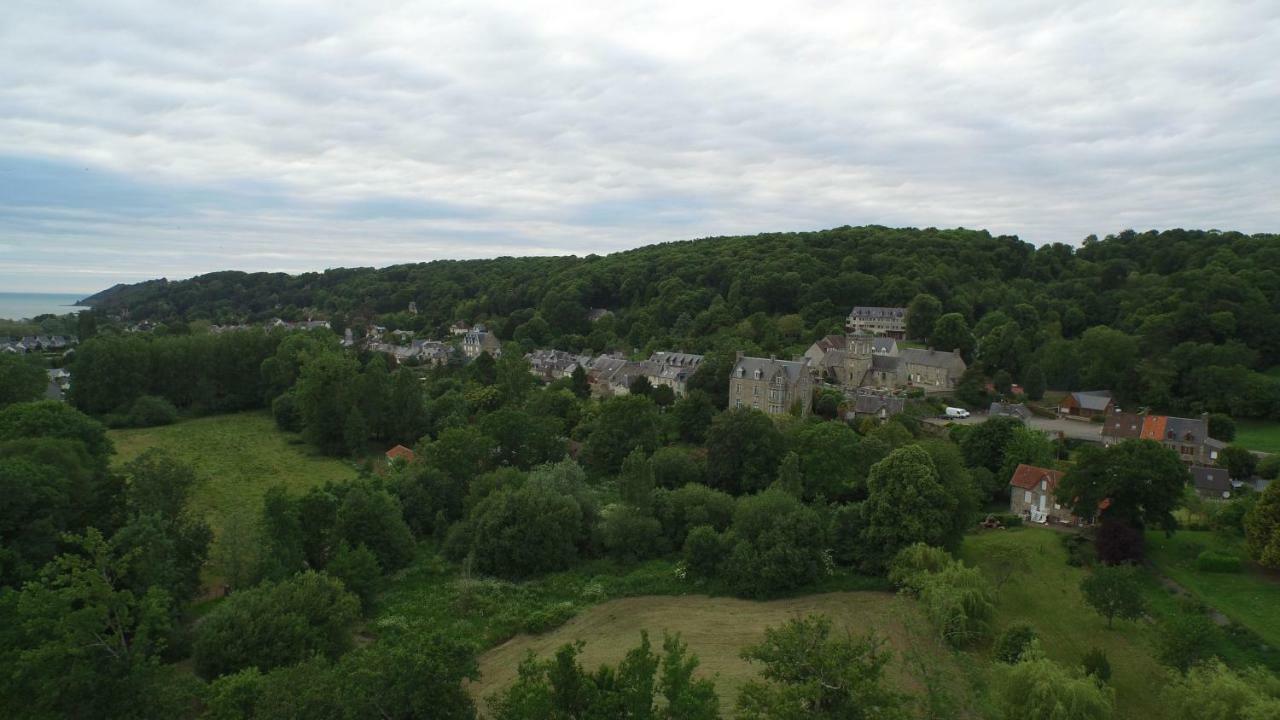 Domaine Le Gaudin - Saint Jean Le Thomas Villa Eksteriør bilde